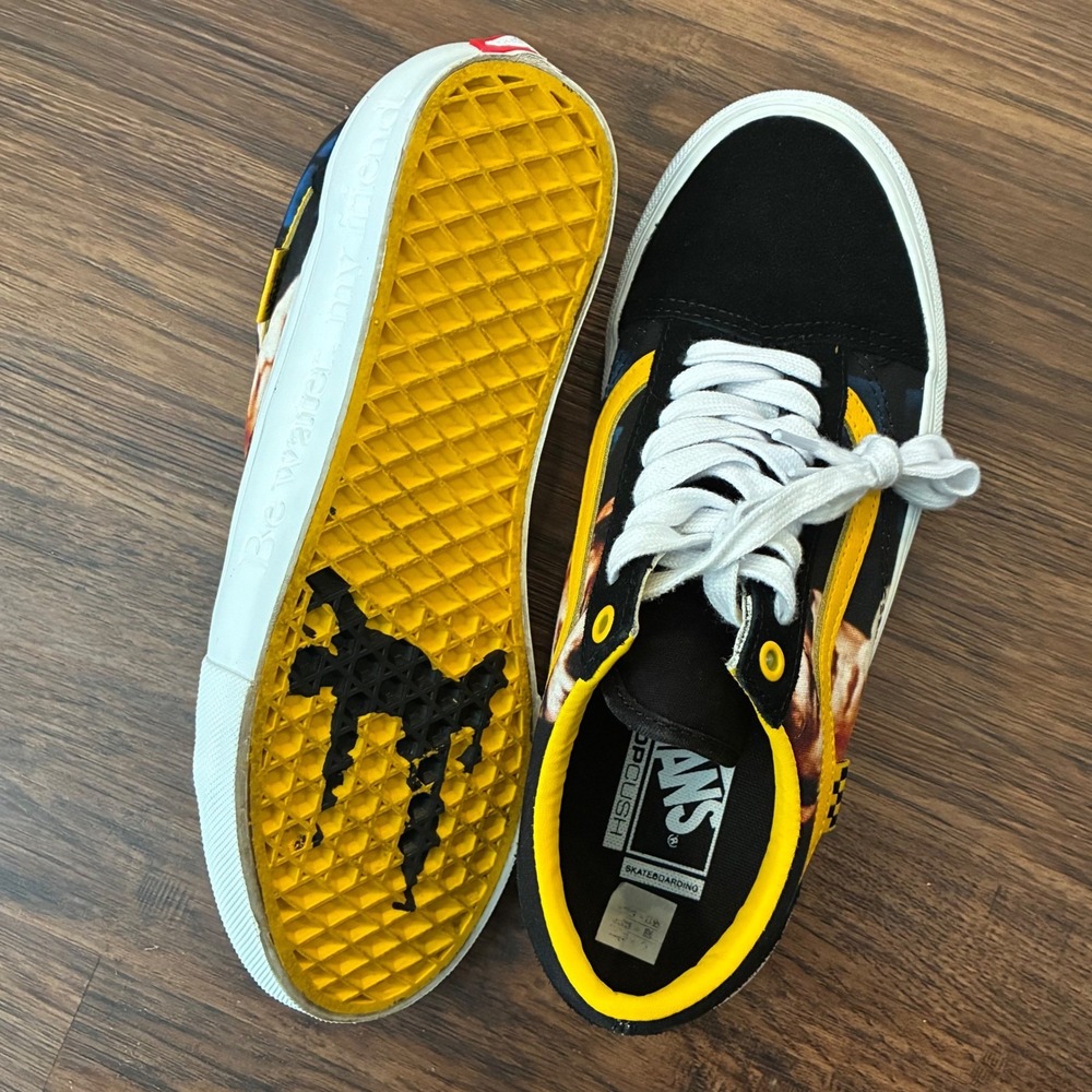 Vans Skate Old Skool Bruce Lee Be Water My Friend Shoes Men's 8.5 VN0A5FCBY23 - Picture 8 of 12